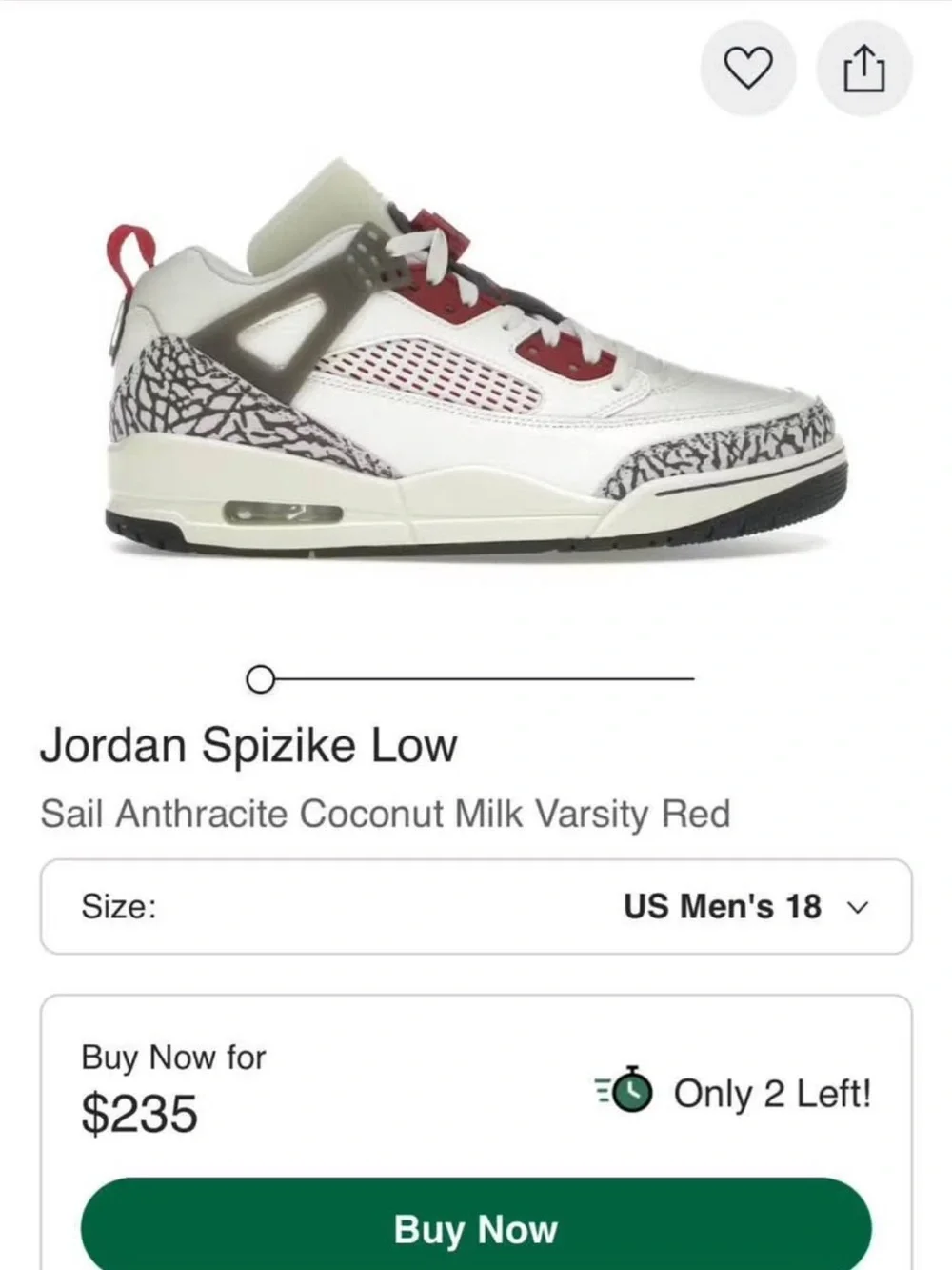 Air Jordan Spizike Retro White/Red Basketball Shoes